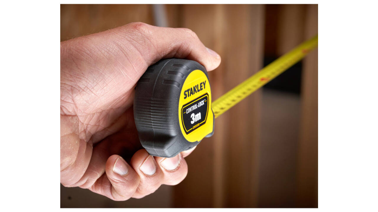 Rolmaat Stanley Control-Lock 3 meter 19mm