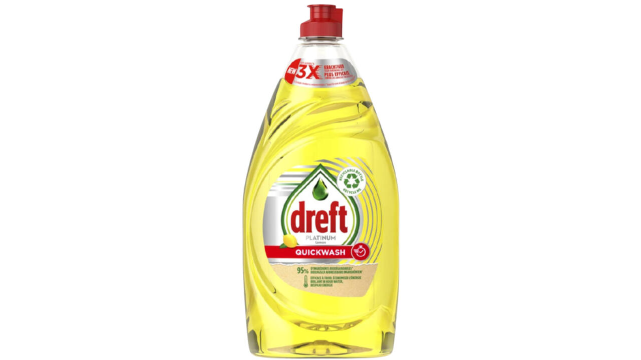 Afwasmiddel Dreft Citroen Platinum Quickwash 780ml