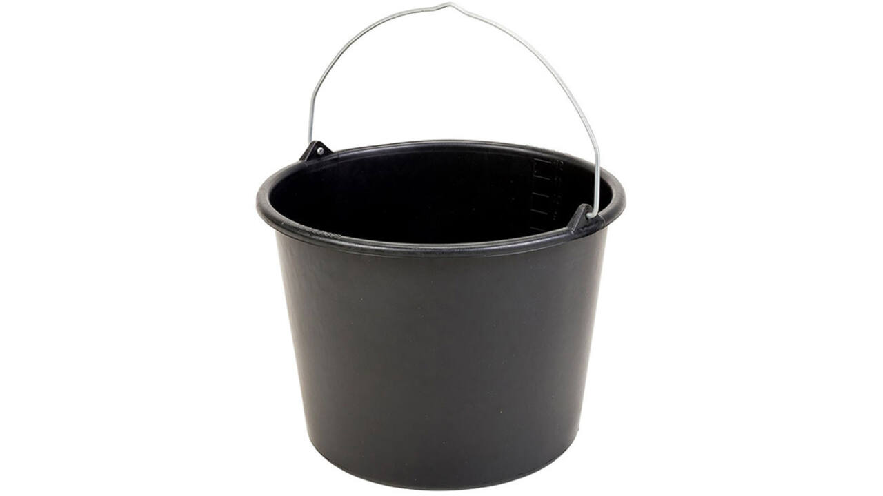 Emmer Cleaninq 12 liter zwart