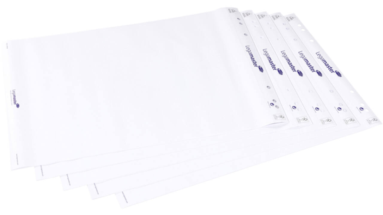 Flipoverpapier Legamaster blanco 20vel 5stuks
