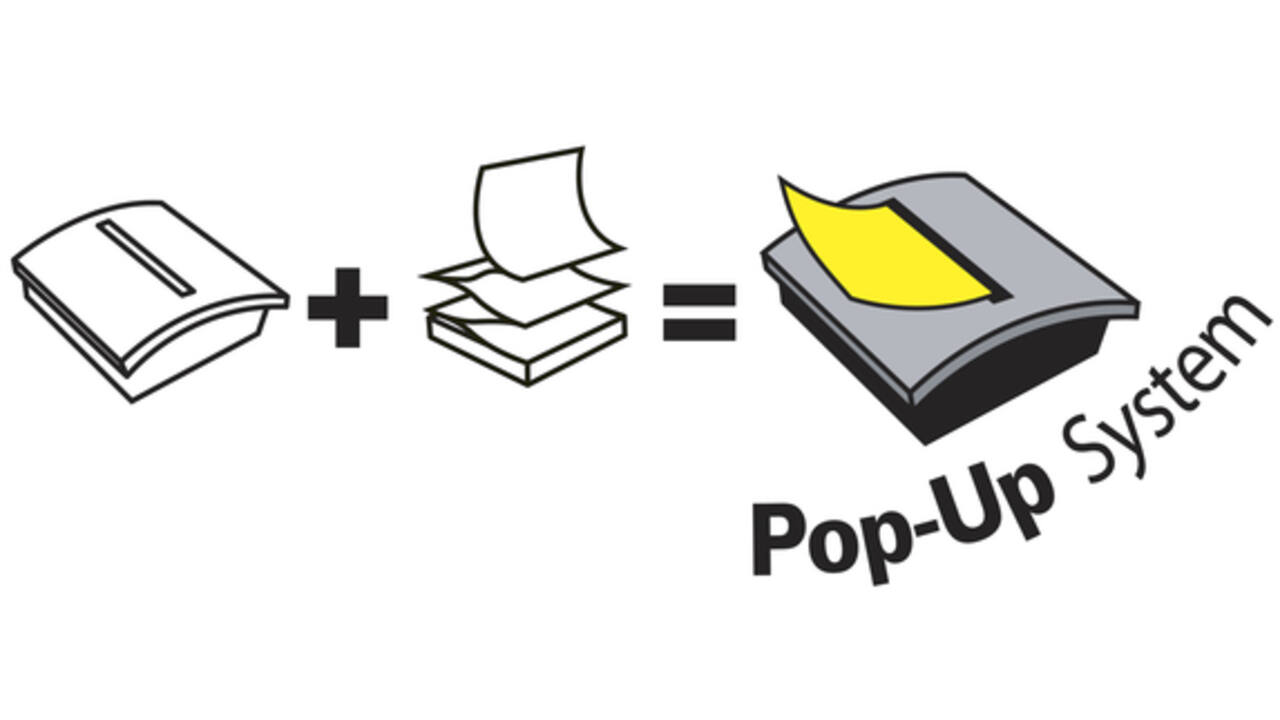 Memoblok Post-it Z-Note R350 76x127mm geel