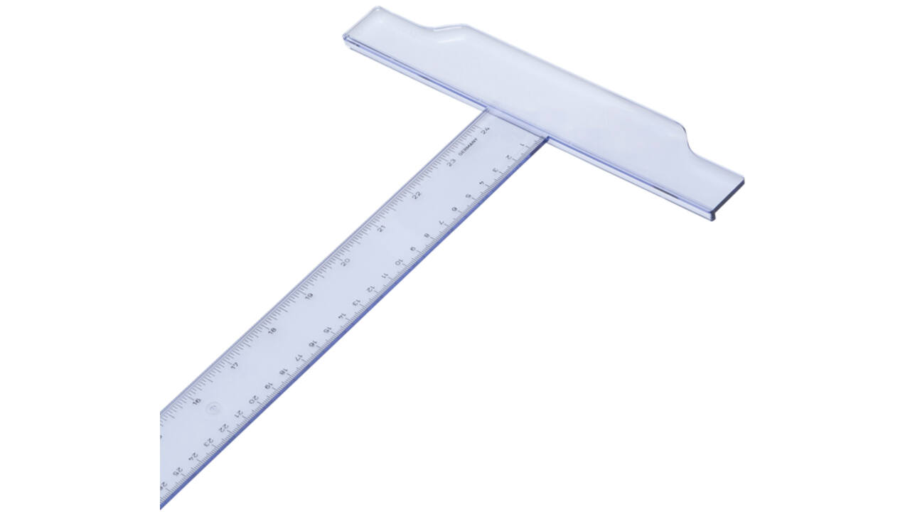 Tekenhaak Aristo GeoCollege 60cm transparant