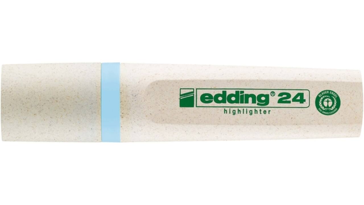 Markeerstift edding 24 Ecoline pastel blauw