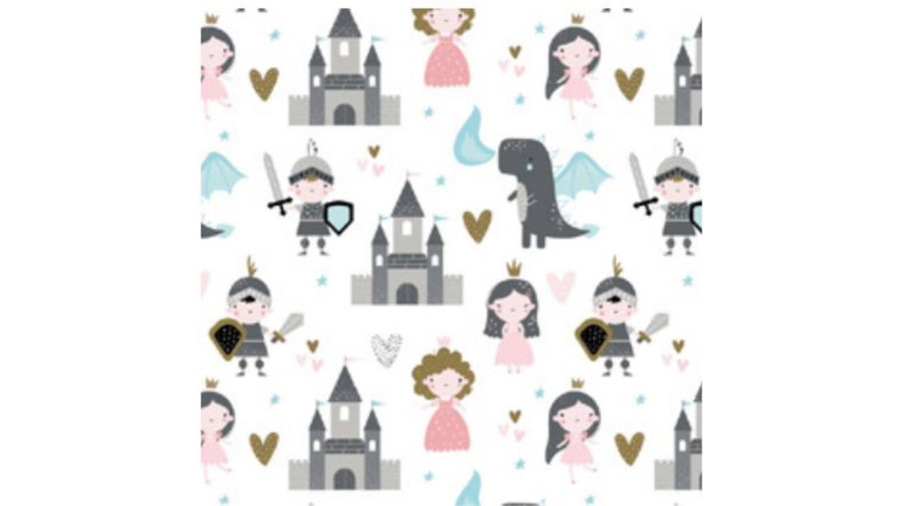 Inpakpapier Special Wrap 200mx70cm kids assorti