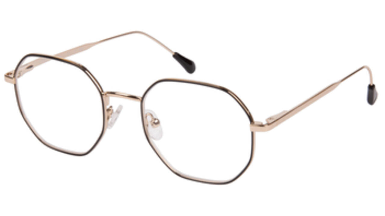 Leesbril I Need You +1.00 dpt Yoko zwart-goud