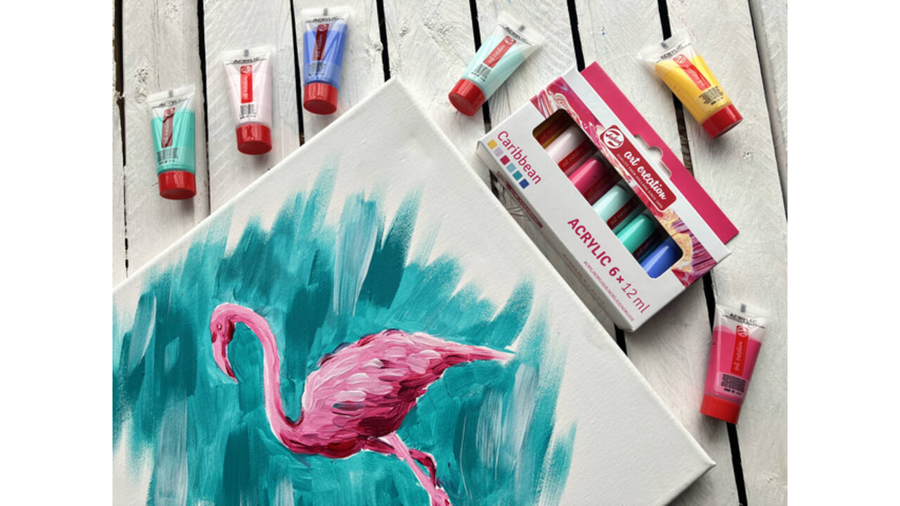 Acrylverf Talens Art Creation Caribbean 12ml set à 6 kleuren