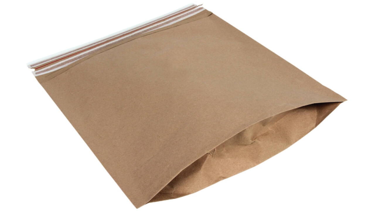 Sendbag verzendverpakking IEZZY 38/42 x 44 + 9,5cm bruin
