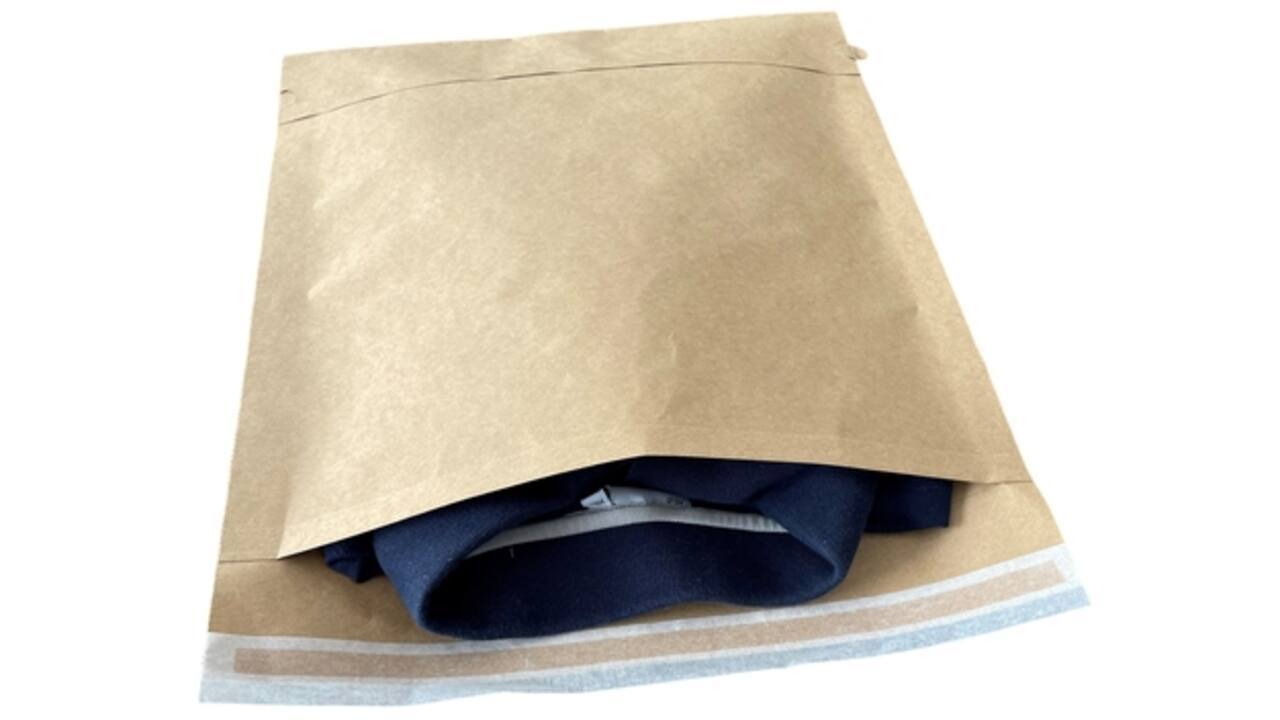 Sendbag verzendverpakking IEZZY 38/42 x 45cm bruin