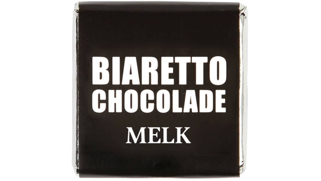 Chocolaatjes Biaretto melk 4,5 gram 195 stuks
