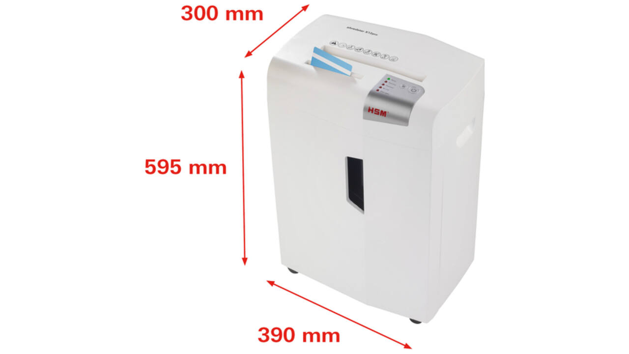 Papiervernietiger HSM shredstar X12pro snippers 2x15mm