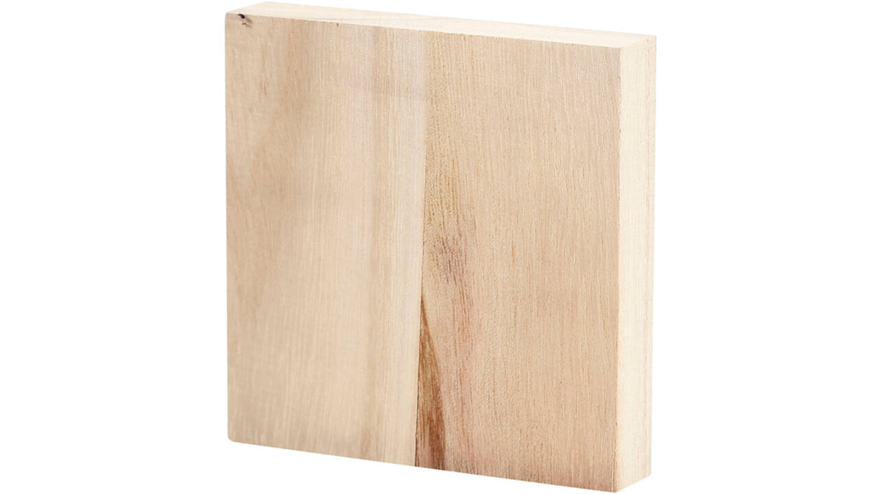 Knutselplank Creativ Company Ikoon 9.6x9.6x2cm hout
