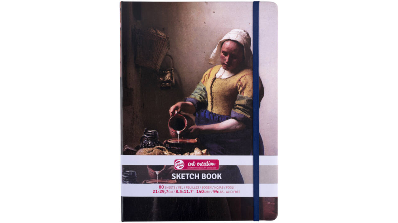 Schetsboek Talens Art Creation Het melkmeisje 21x29.7cm 140gr 80vel