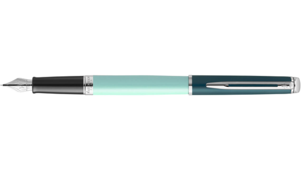 Vulpen Waterman Hémisphère Colour Blocking green CT fijn