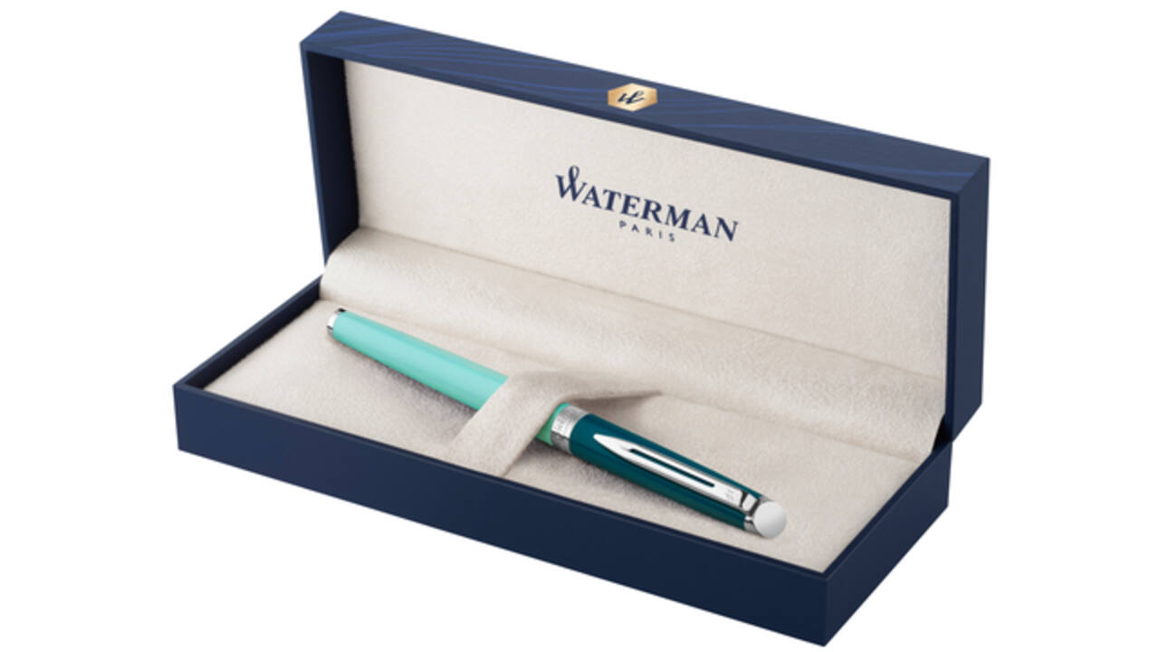 Vulpen Waterman Hémisphère Colour Blocking green CT fijn