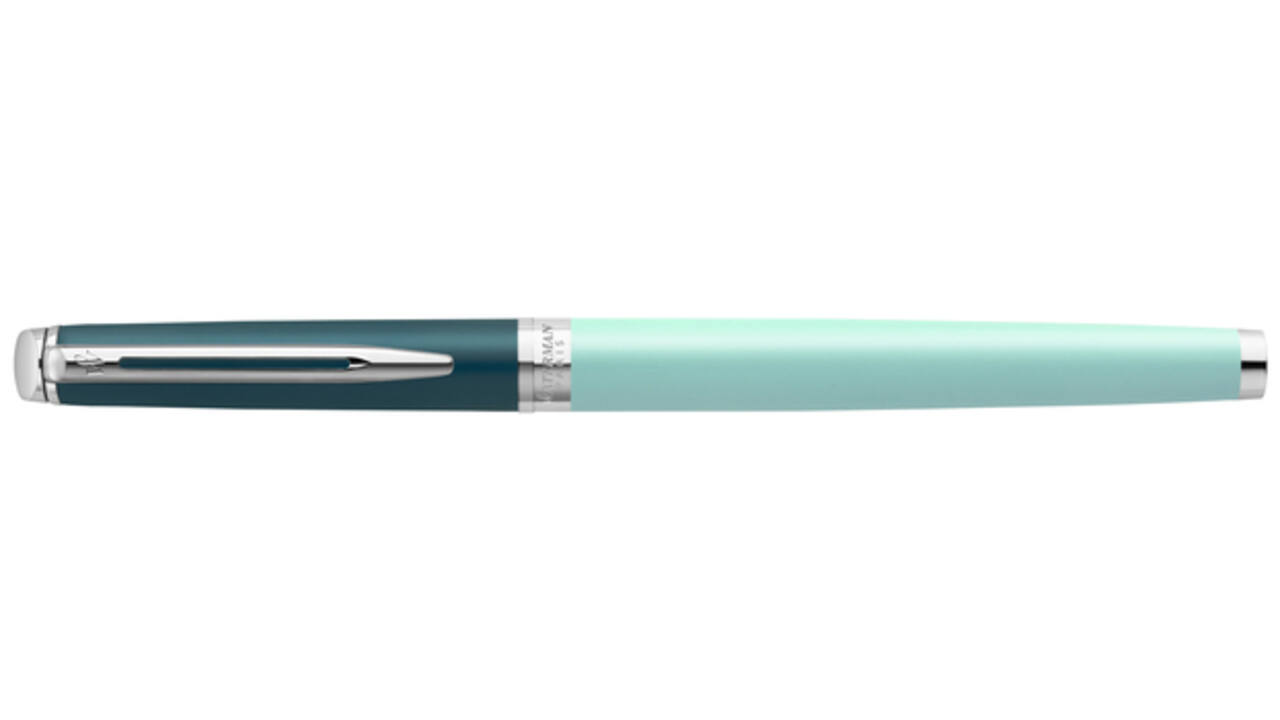 Vulpen Waterman Hémisphère Colour Blocking green CT fijn
