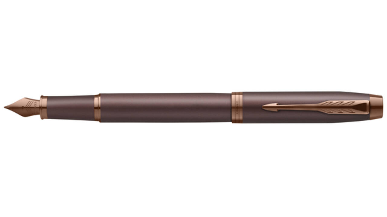 Vulpen Parker IM Monochrome burgundy GT medium