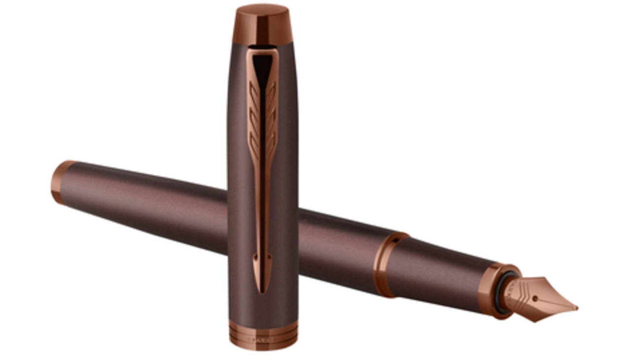 Vulpen Parker IM Monochrome burgundy GT medium