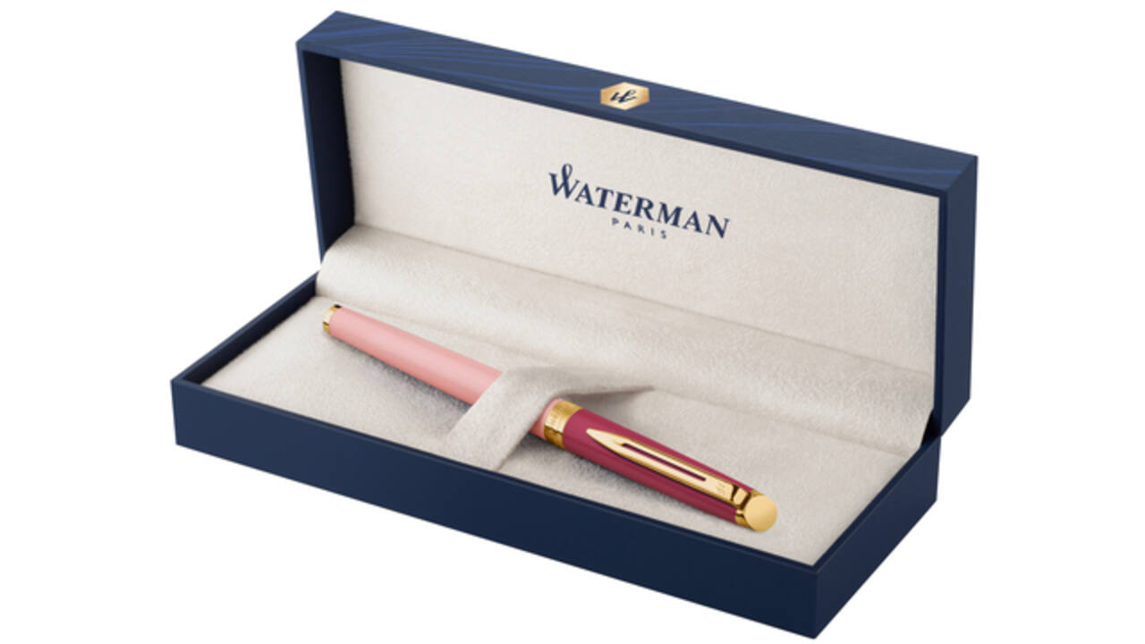 Rollerpen Waterman Hémisphère Colour Blocking pink GT fijn
