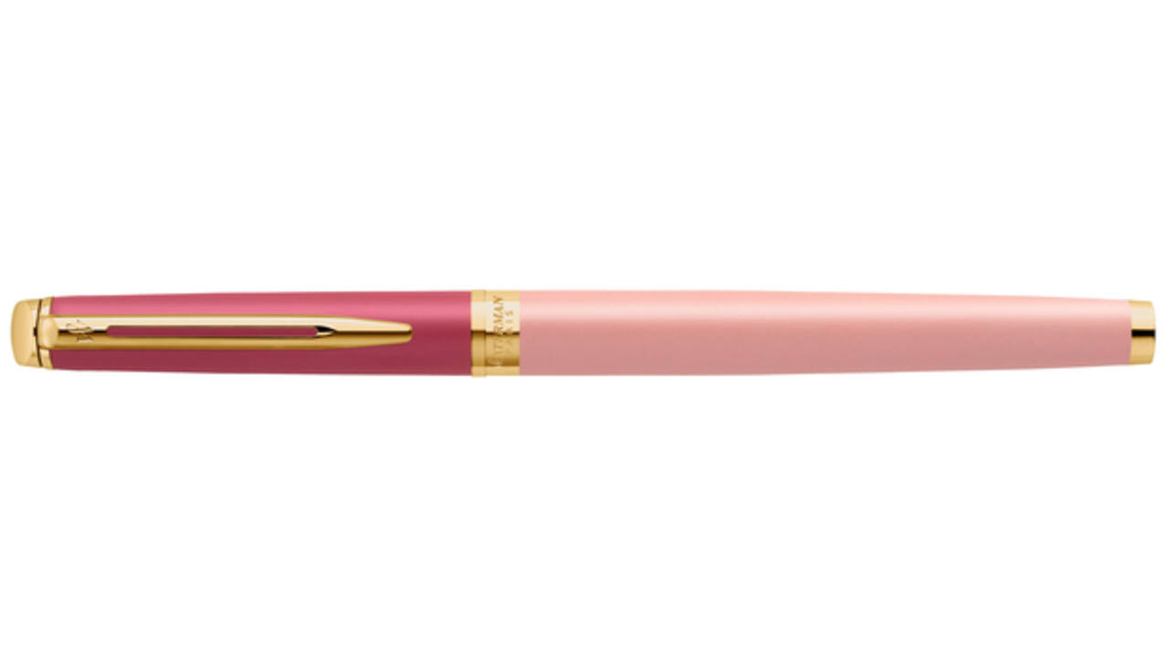 Rollerpen Waterman Hémisphère Colour Blocking pink GT fijn
