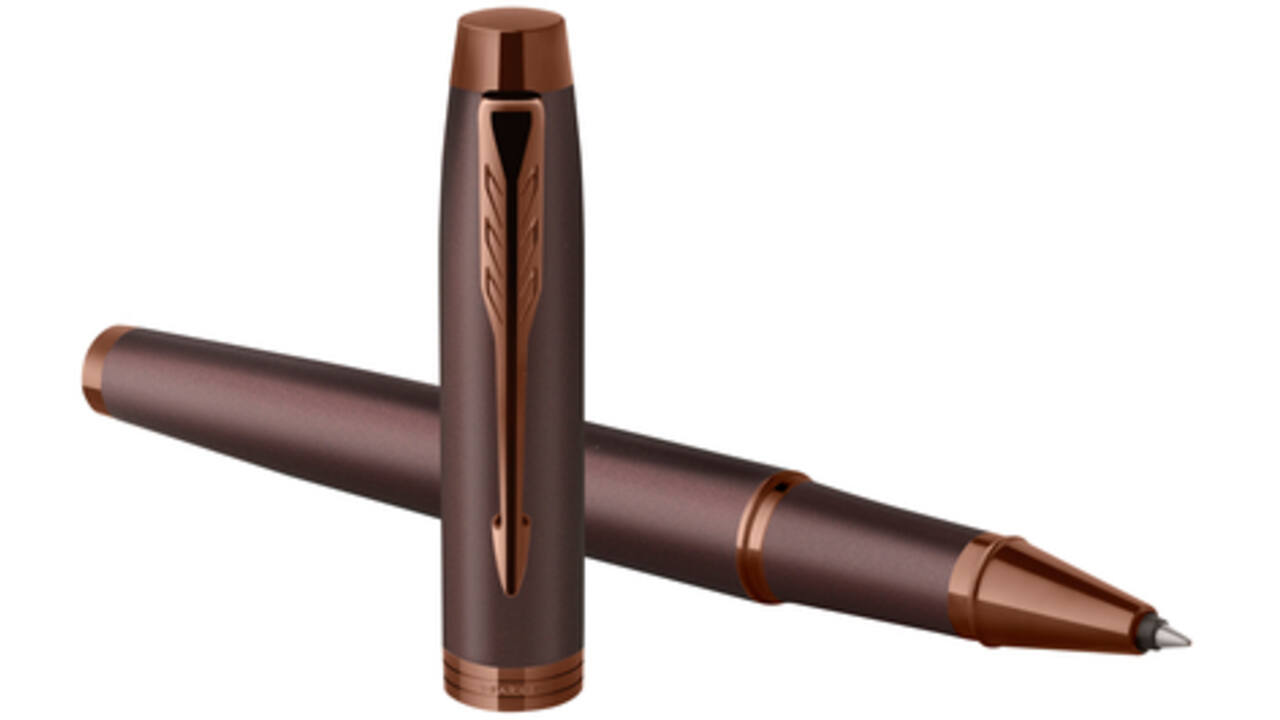 Rollerpen Parker IM Monochrome burgundy GT fijn