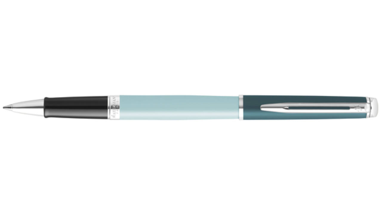 Rollerpen Waterman Hémisphère Colour Blocking green CT fijn