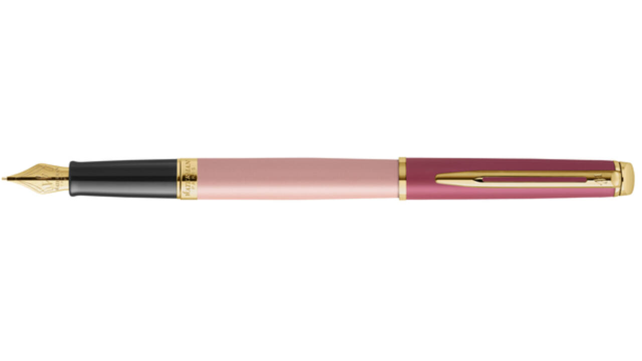 Vulpen Waterman Hémisphère Colour Blocking pink GT fijn