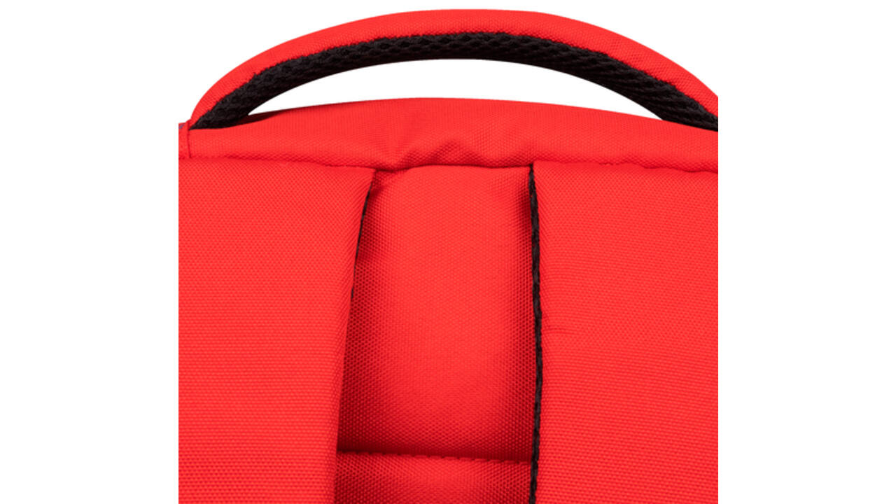 Rugzak Oxford 12 vakken rood