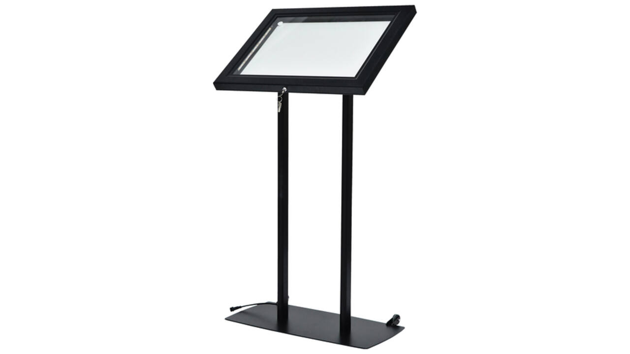 Menu vitrinekast Europel 2x A4