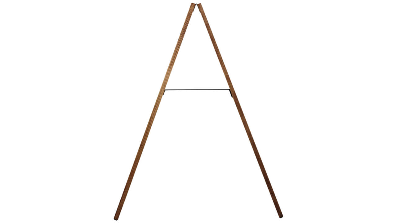 Krijt stoepbord Europel 660x1280mm DELUX natuur