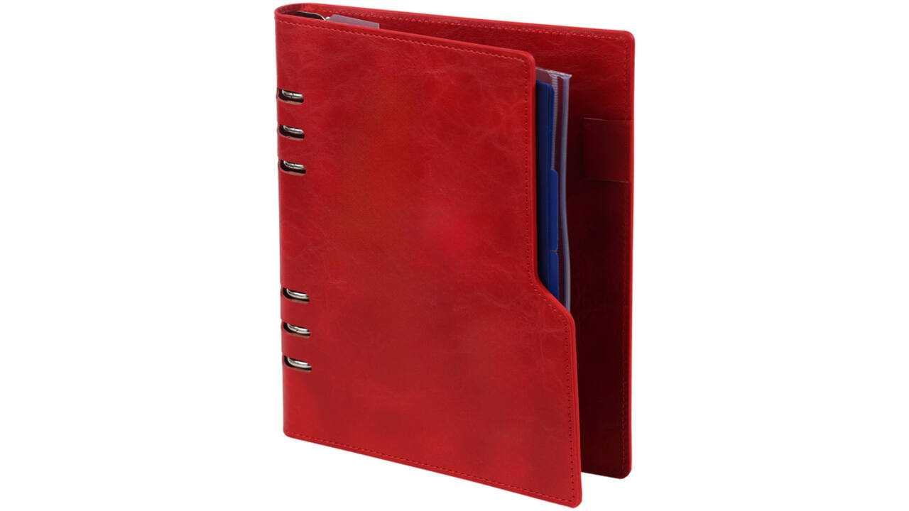Organizer Kalpa Clipbook A5 inclusief agenda 2024-2025 7dagen/2pagina's rood