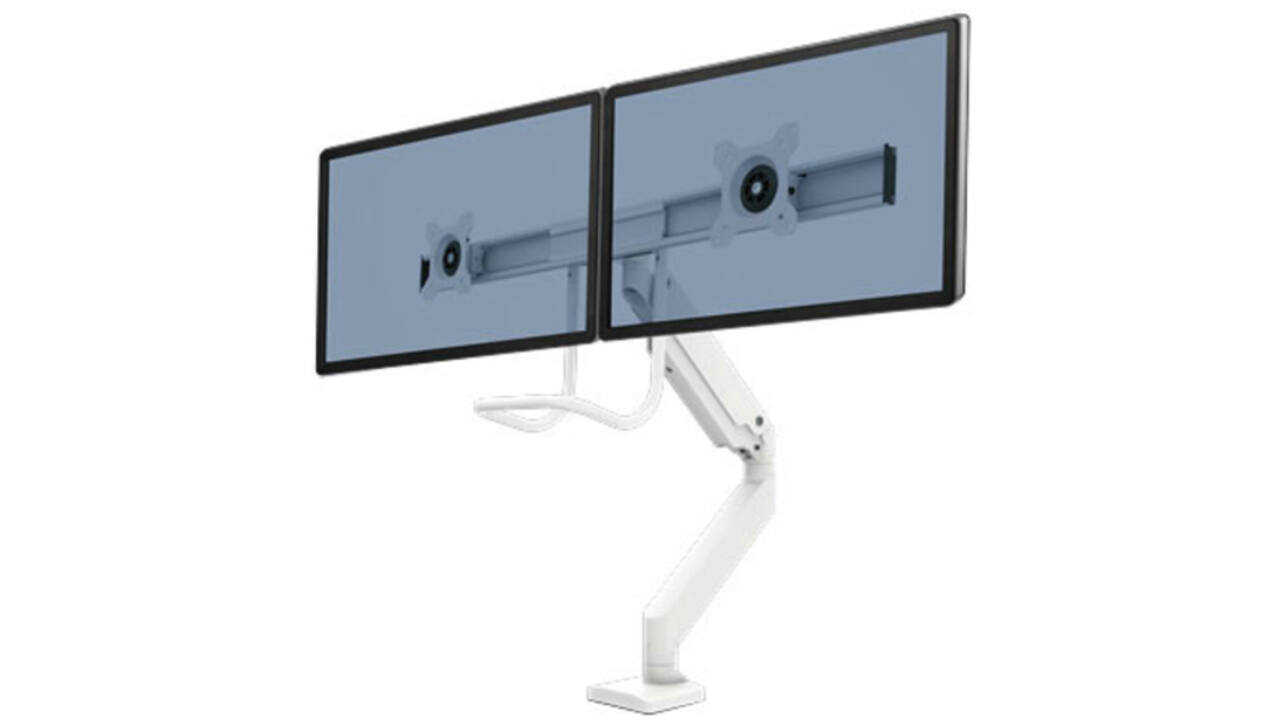 Monitorarm Fellowes Eppa Crossbar wit
