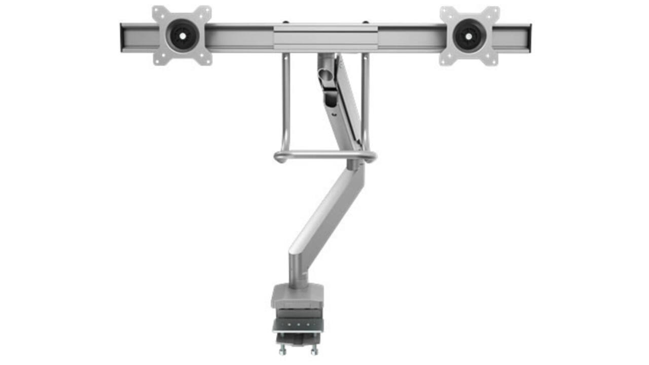Monitorarm Fellowes Eppa Crossbar zilver