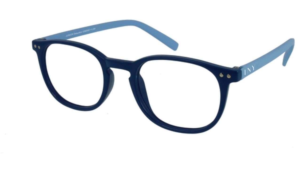 Leesbril I Need You +3.00 dpt Junior Selection blauw