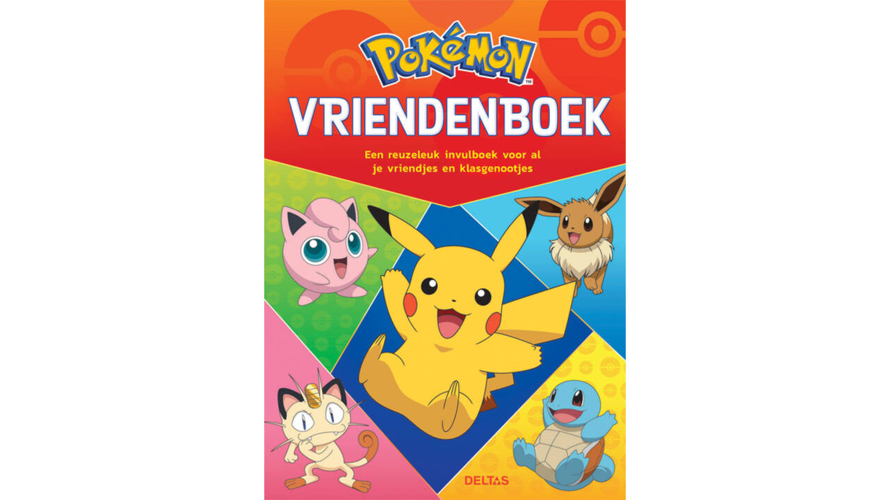 Vriendenboek Deltas Pokémon