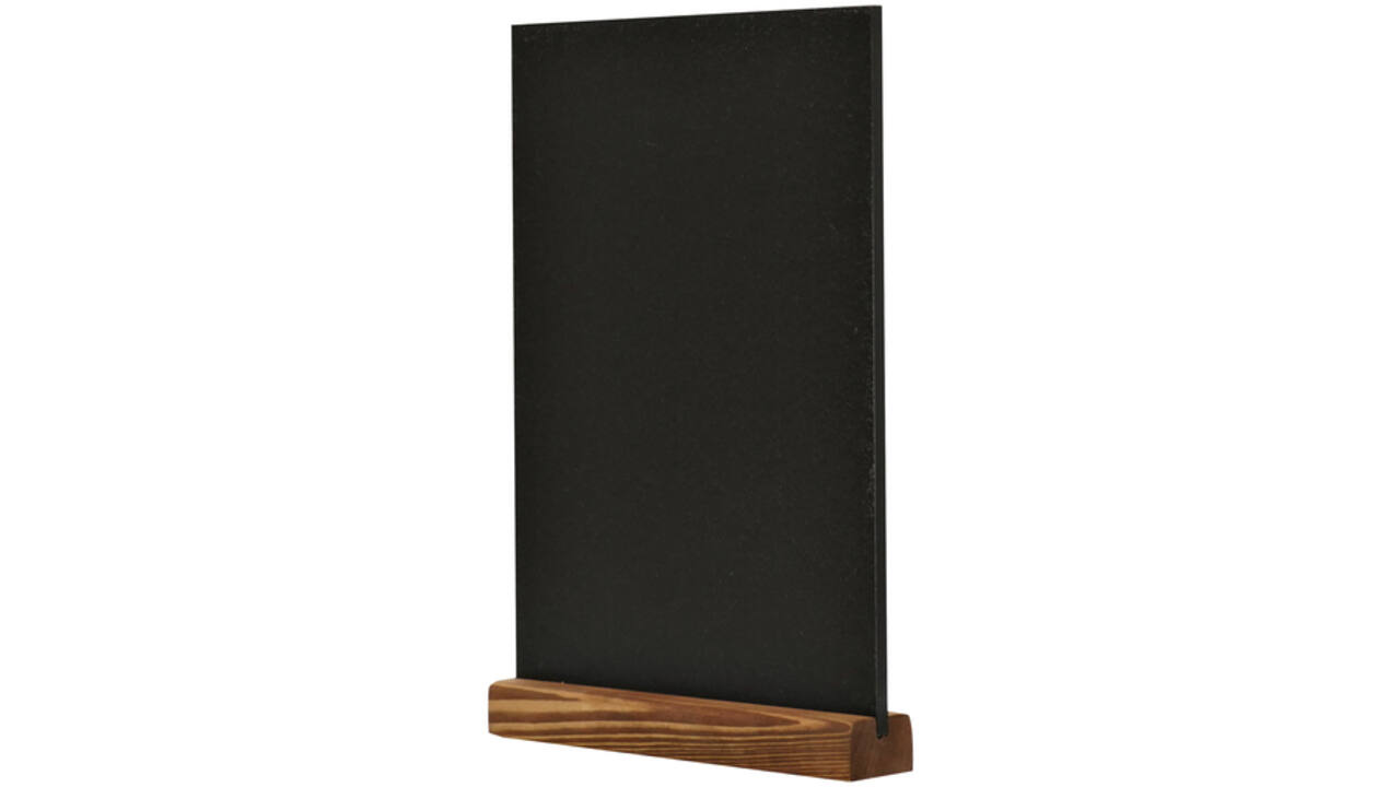 Krijtbord Europel tafelmodel A4 staand natural