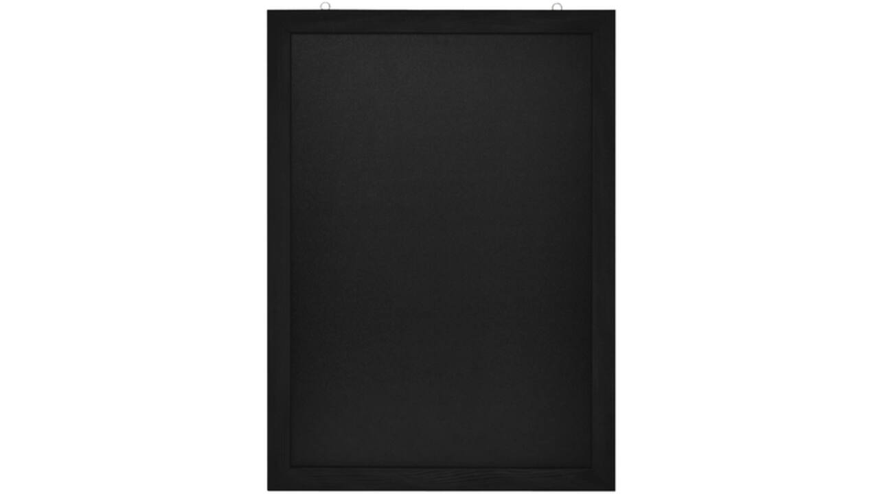 Krijtbord Europel met lijst 60x84cm zwart