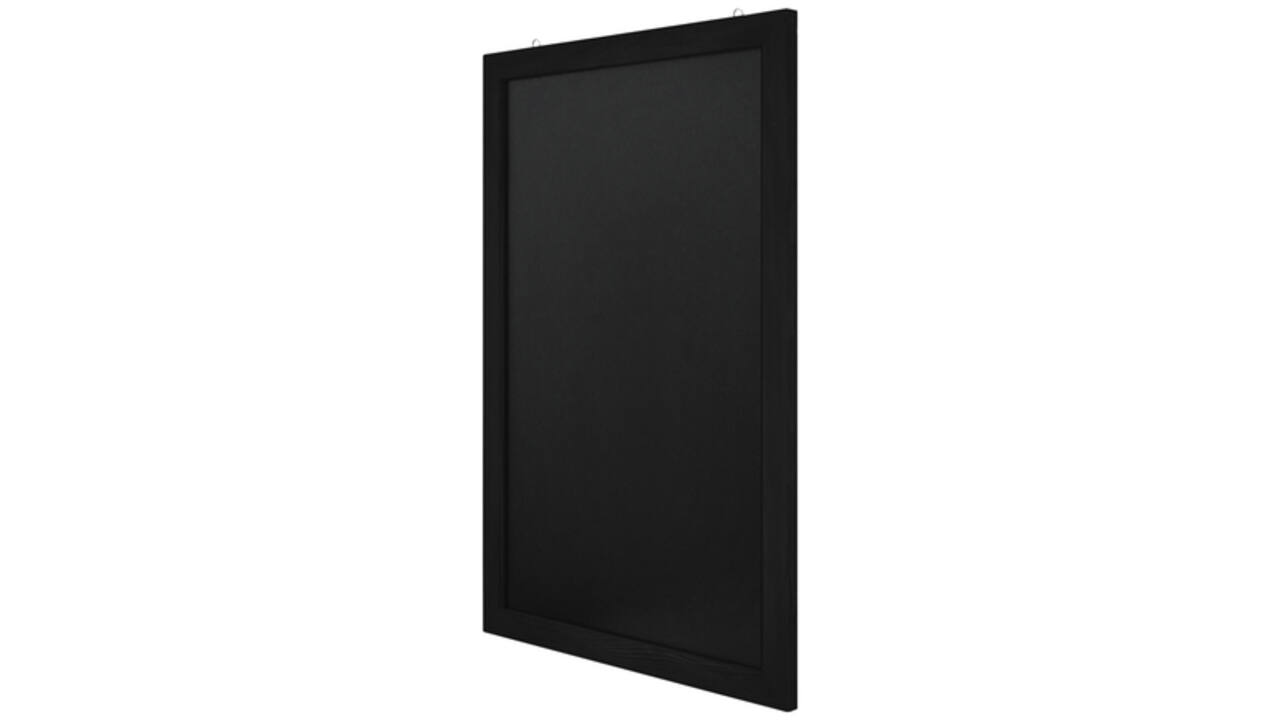 Krijtbord Europel met lijst 60x84cm zwart