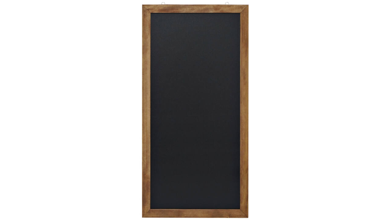 Krijtbord Europel met lijst 50x100cm natural