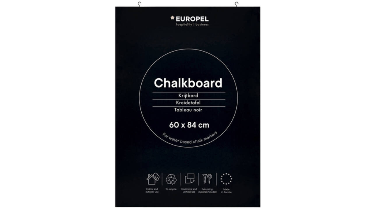 Krijtbord Europel 60x84cm