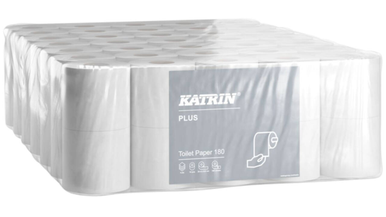 Toiletpapier Katrin Plus 4-laags 180vel 70rollen