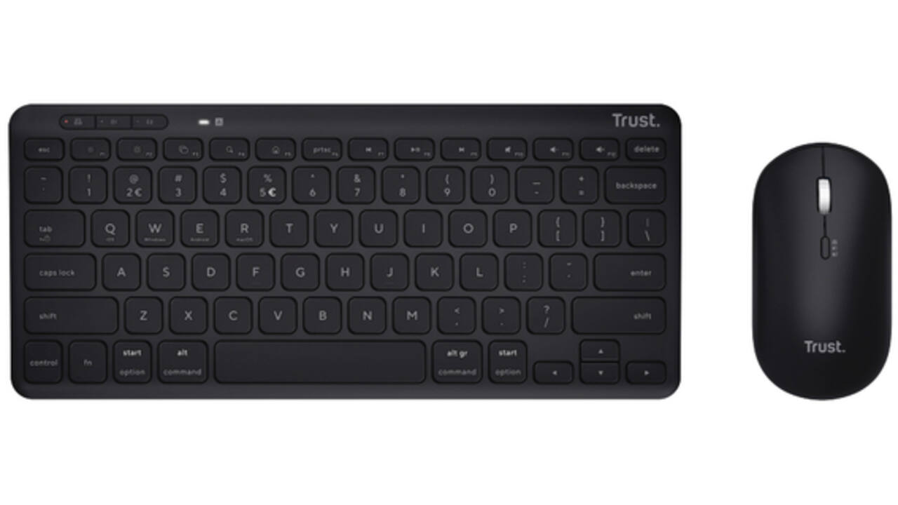 Toetsenbord Trust Lyra + muis draadloos