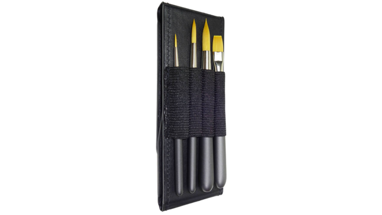 Penselenset Zahn Travel Buddy 4-delig