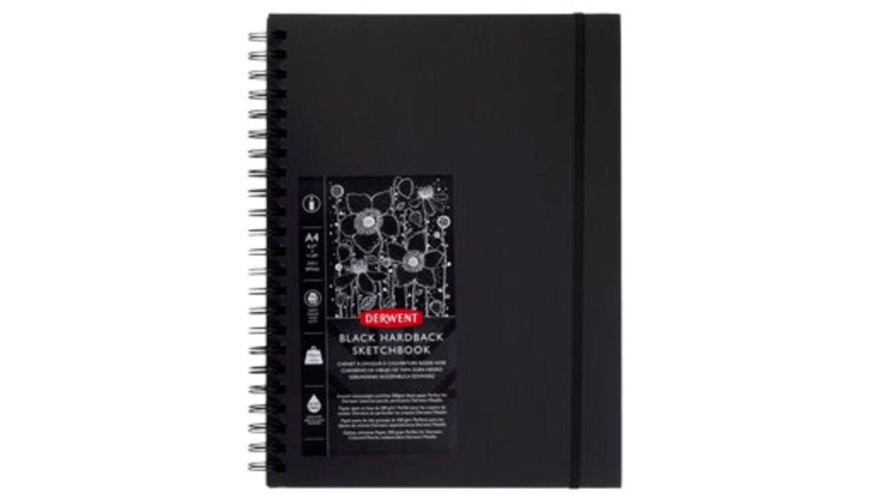 Schetsboek Derwent A4 200gr 40vel spiraal
