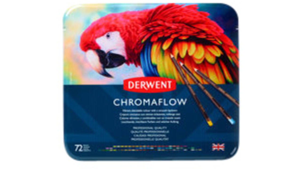 Kleurpotloden Derwent Chromaflow set à 72 kleuren