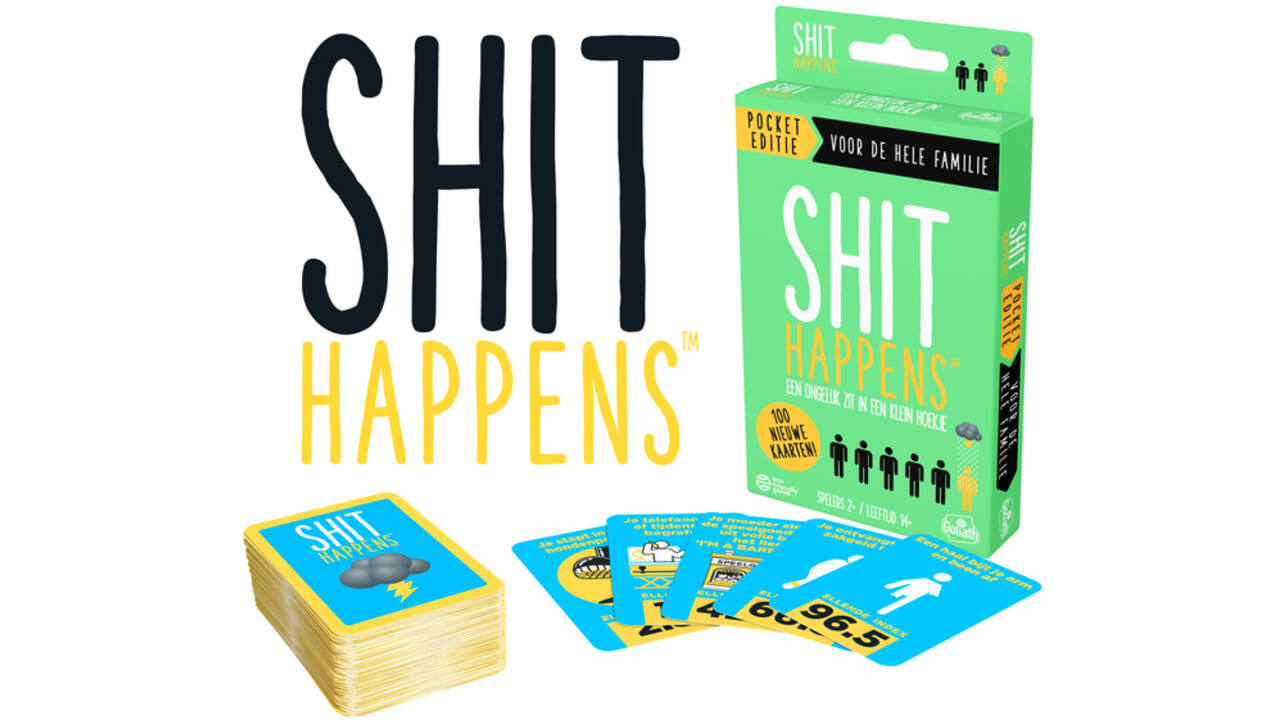 Shit Happens Familie Pocket Editie Kaartspel