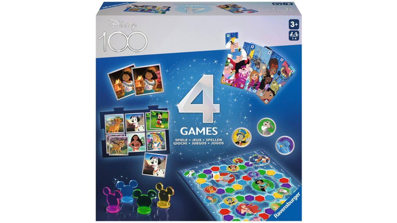 Spel Disney 100 jaar 4 in 1