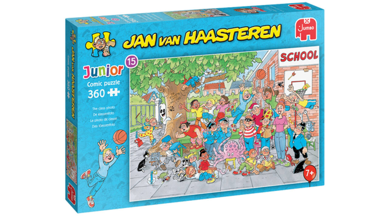 Puzzel Jan van Haasteren Junior 15 Klassenfoto 360 stukjes
