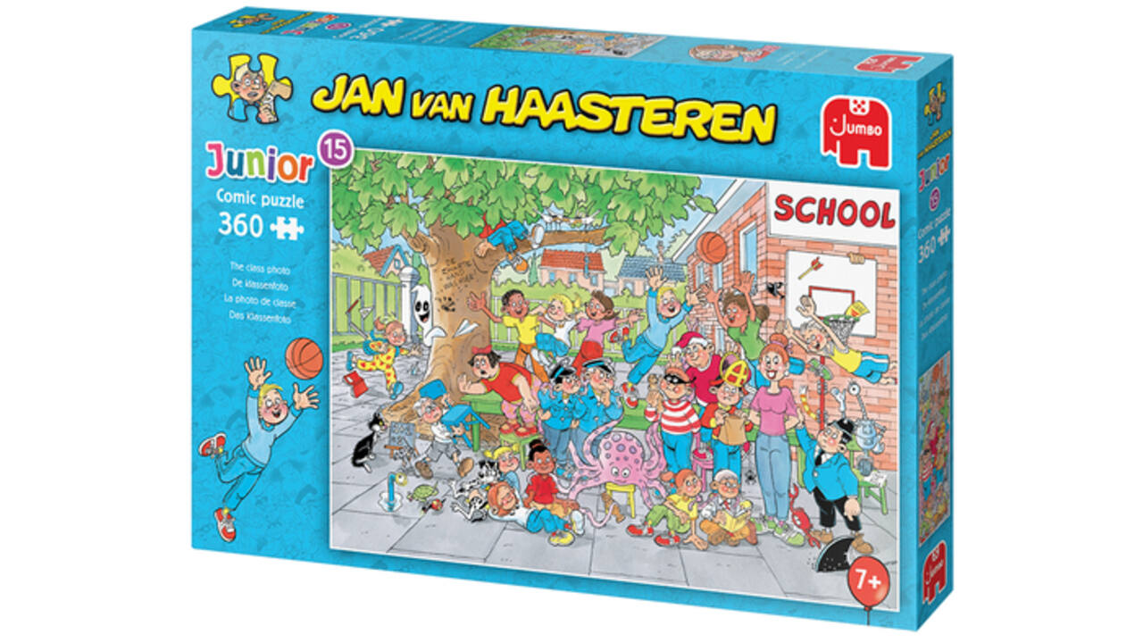 Puzzel Jan van Haasteren Junior 15 Klassenfoto 360 stukjes