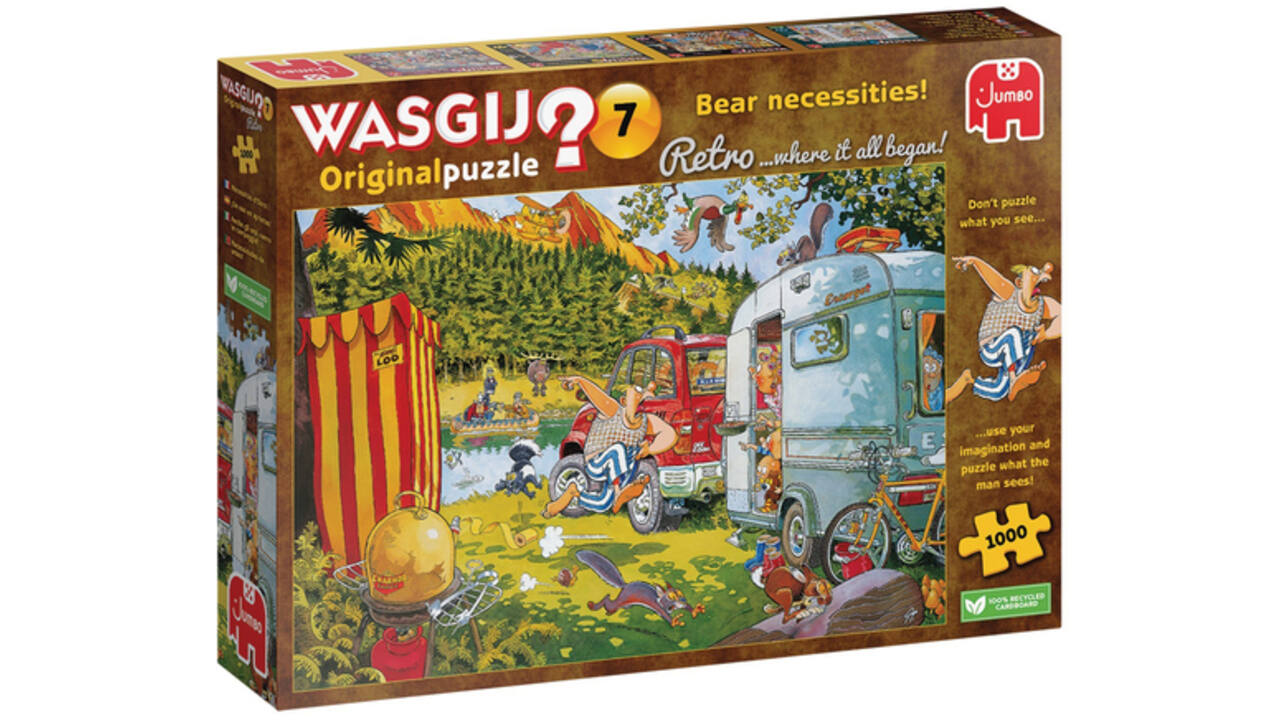 Puzzel Wasgij Retro Original 7 Bereleuk Hier 1000 stukjes