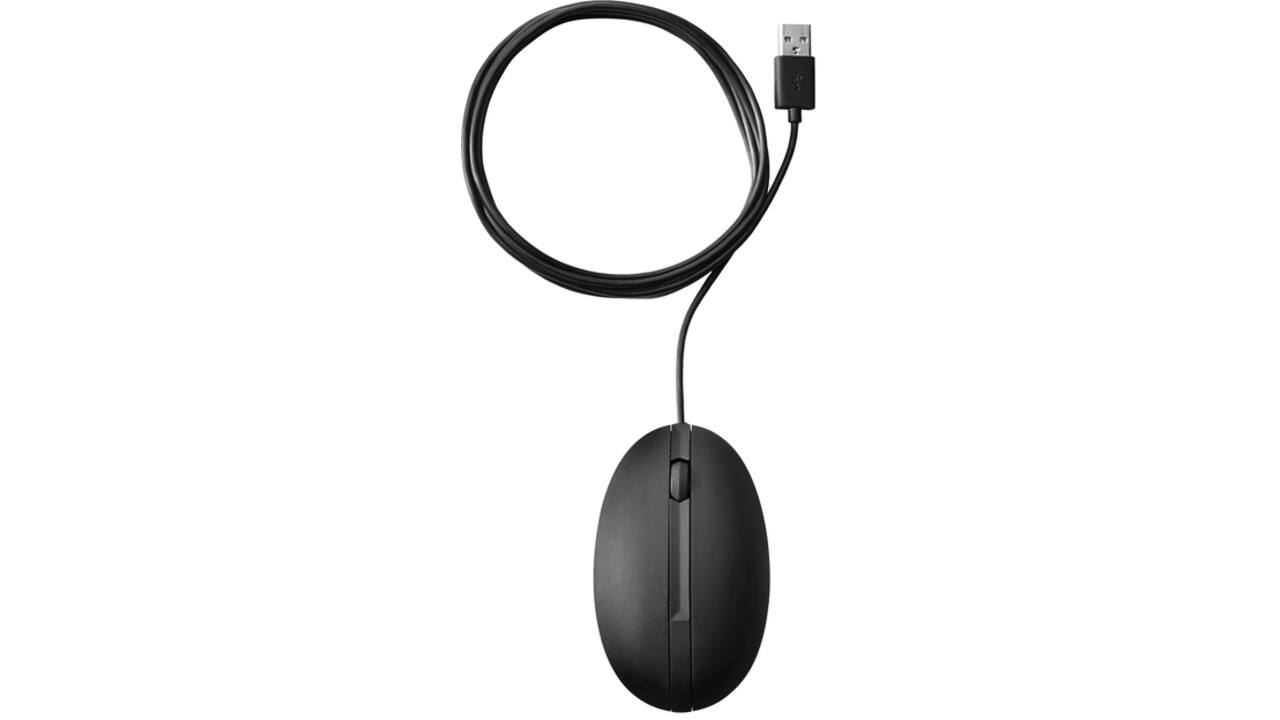 Muis HP 320M bedraad zwart